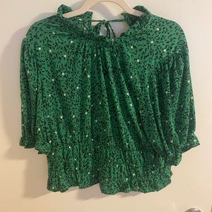 Target cropped blouse!